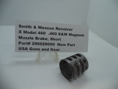 296020000 Smith & Wesson X Model 460 Muzzle Brake, Short .460 S&W Magnum