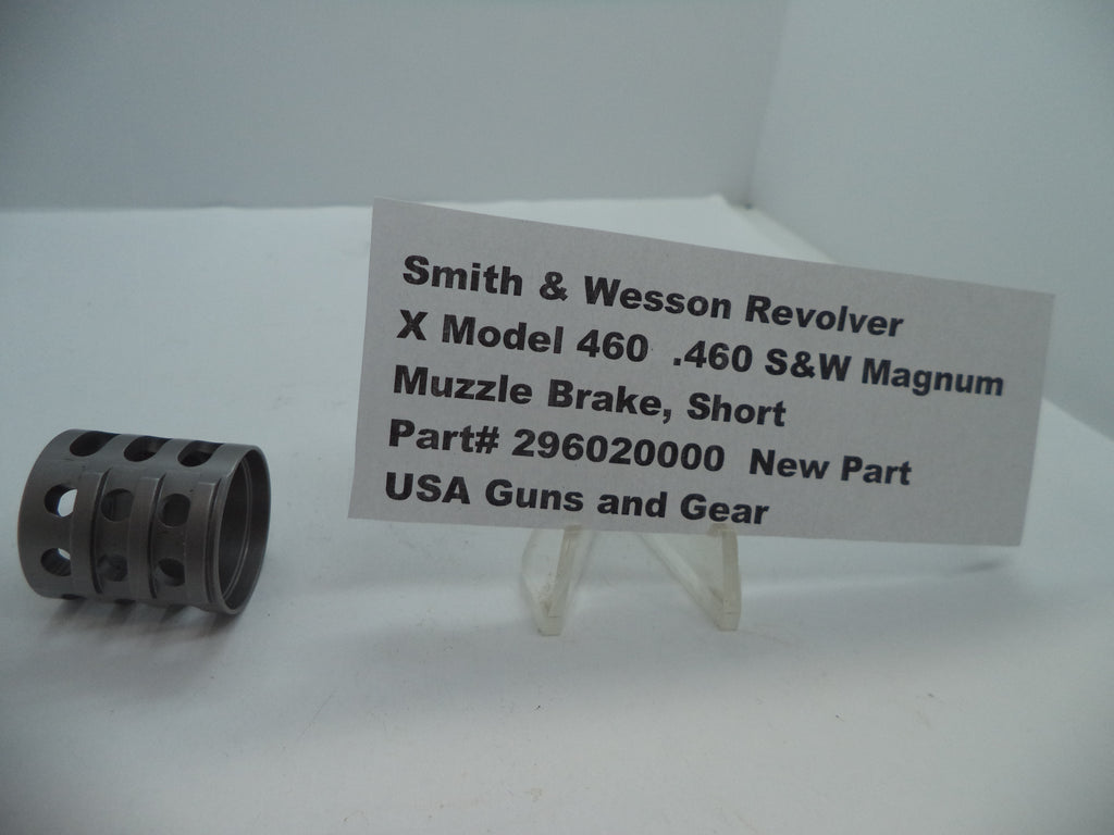 296020000 S&W X Model 460 Muzzle Brake, Short .460 S&W Magnum