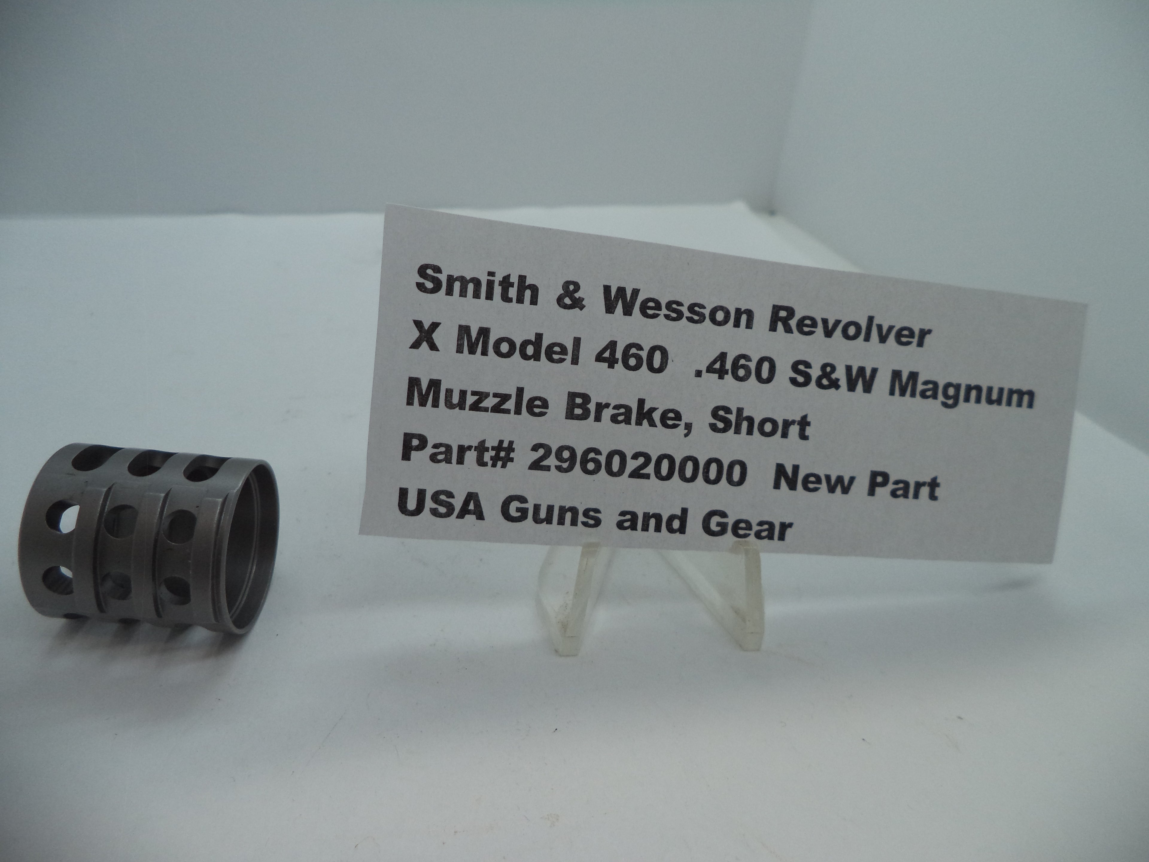 296020000 S&W X Model 460 Muzzle Brake, Short .460 S&W Magnum