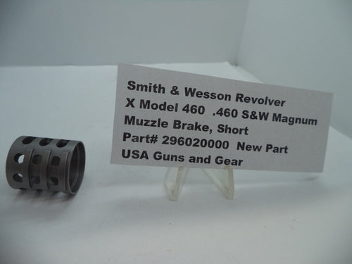 296020000 S&W X Model 460 Muzzle Brake, Short .460 S&W Magnum