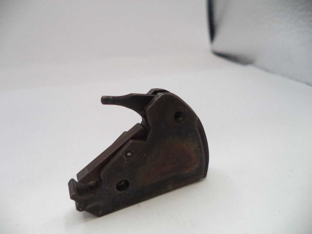 Metal mechanical component on a white surface