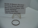 296480000 S&W X Model 460/500 Barrel Sleeve Spacer .078" Thickness