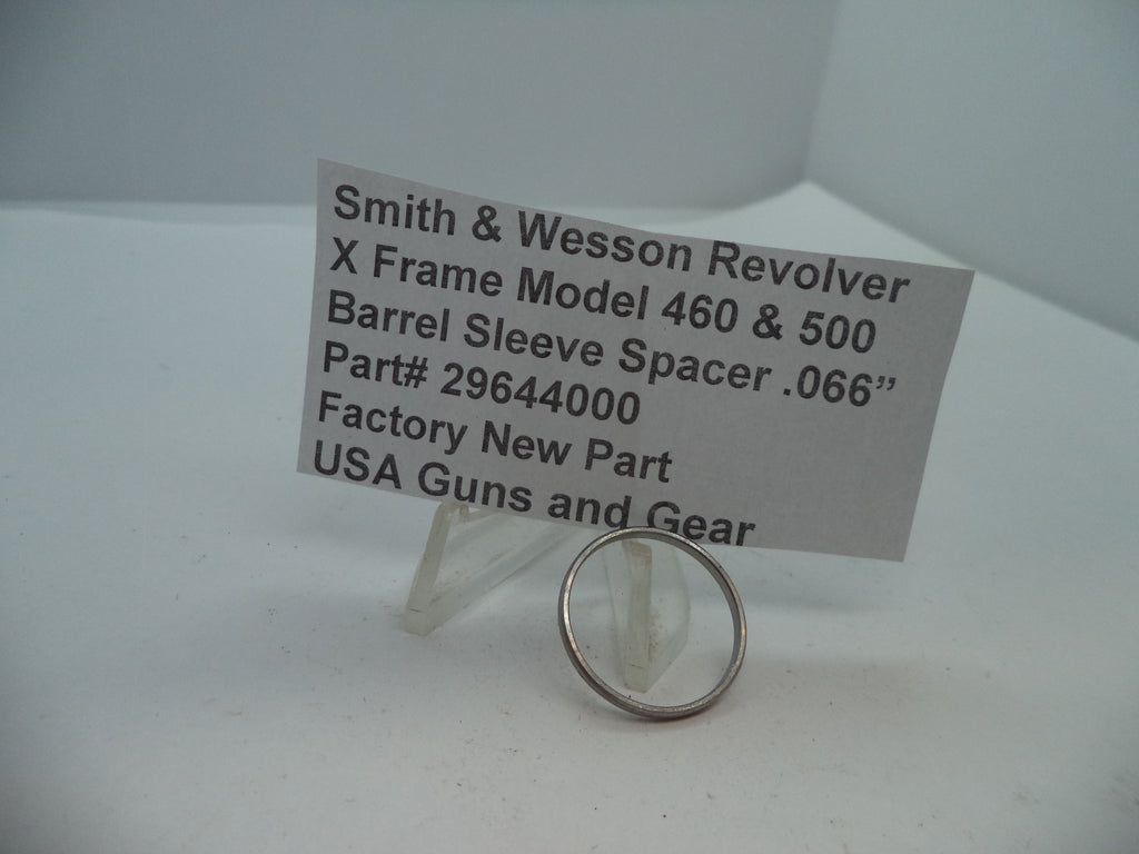 296440000 S&W X Model 460/500 Barrel Sleeve Spacer .066" Thickness