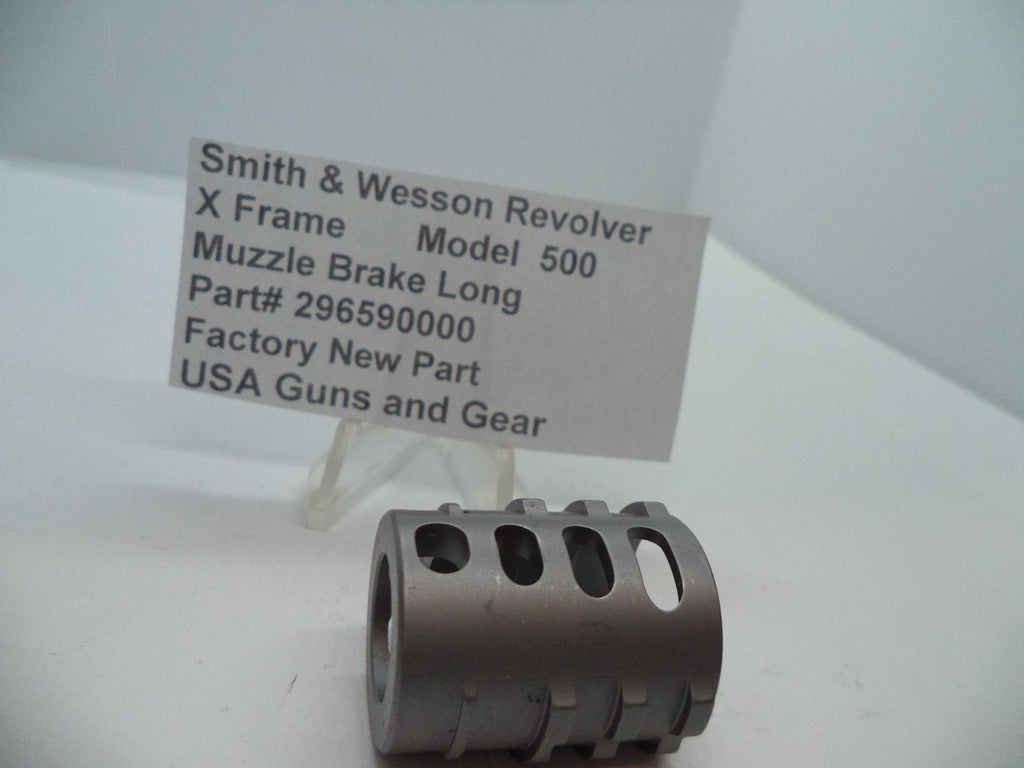 296590000 S&W X Model 500 Muzzle Brake, Long .500 S&W Magnum