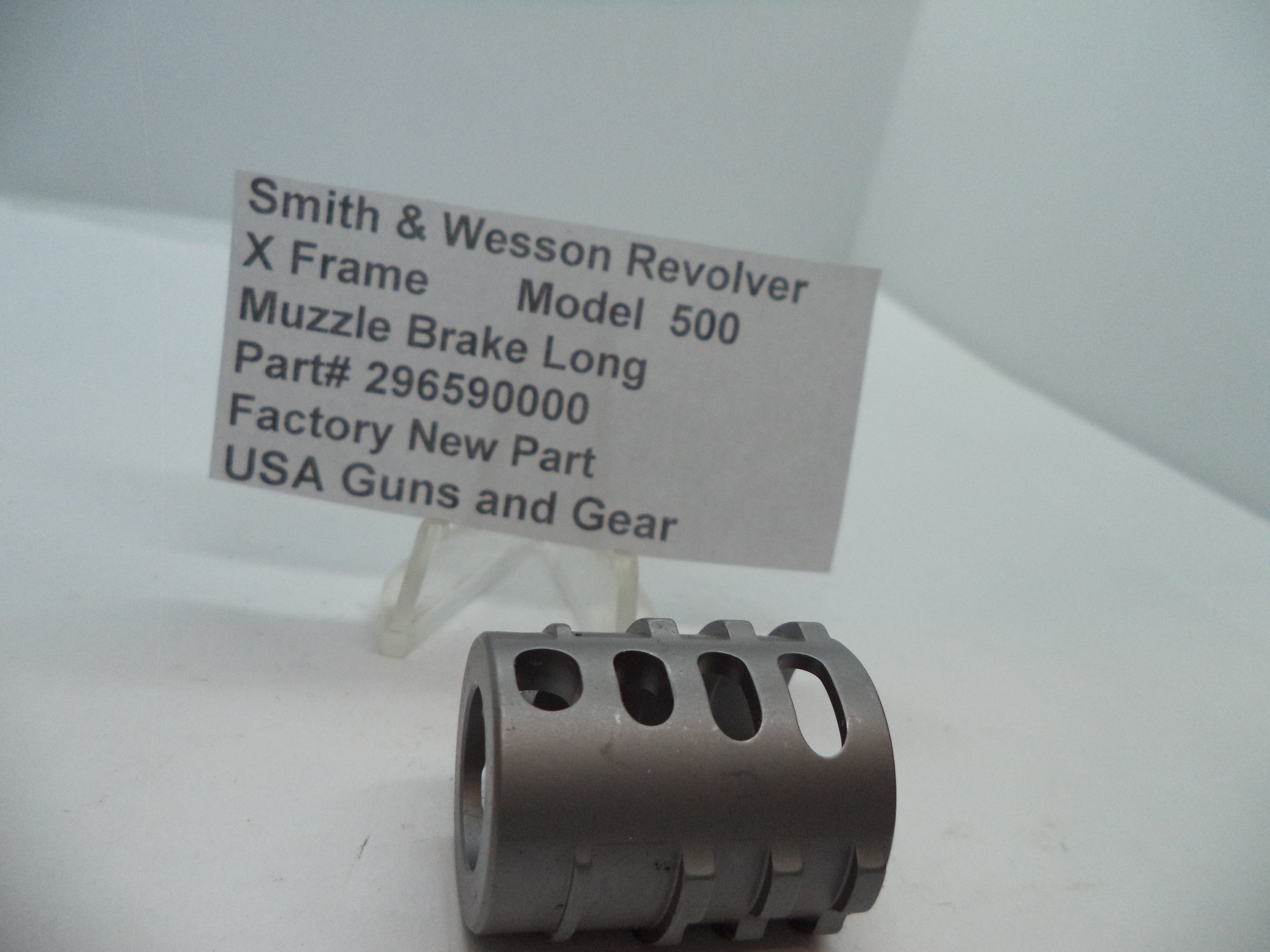 296590000 S&W X Model 500 Muzzle Brake, Long .500 S&W Magnum