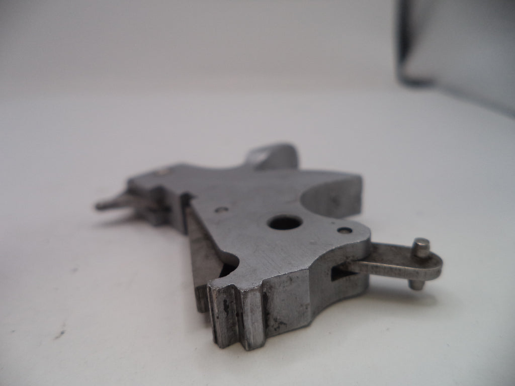 Metal mechanical component on a white background