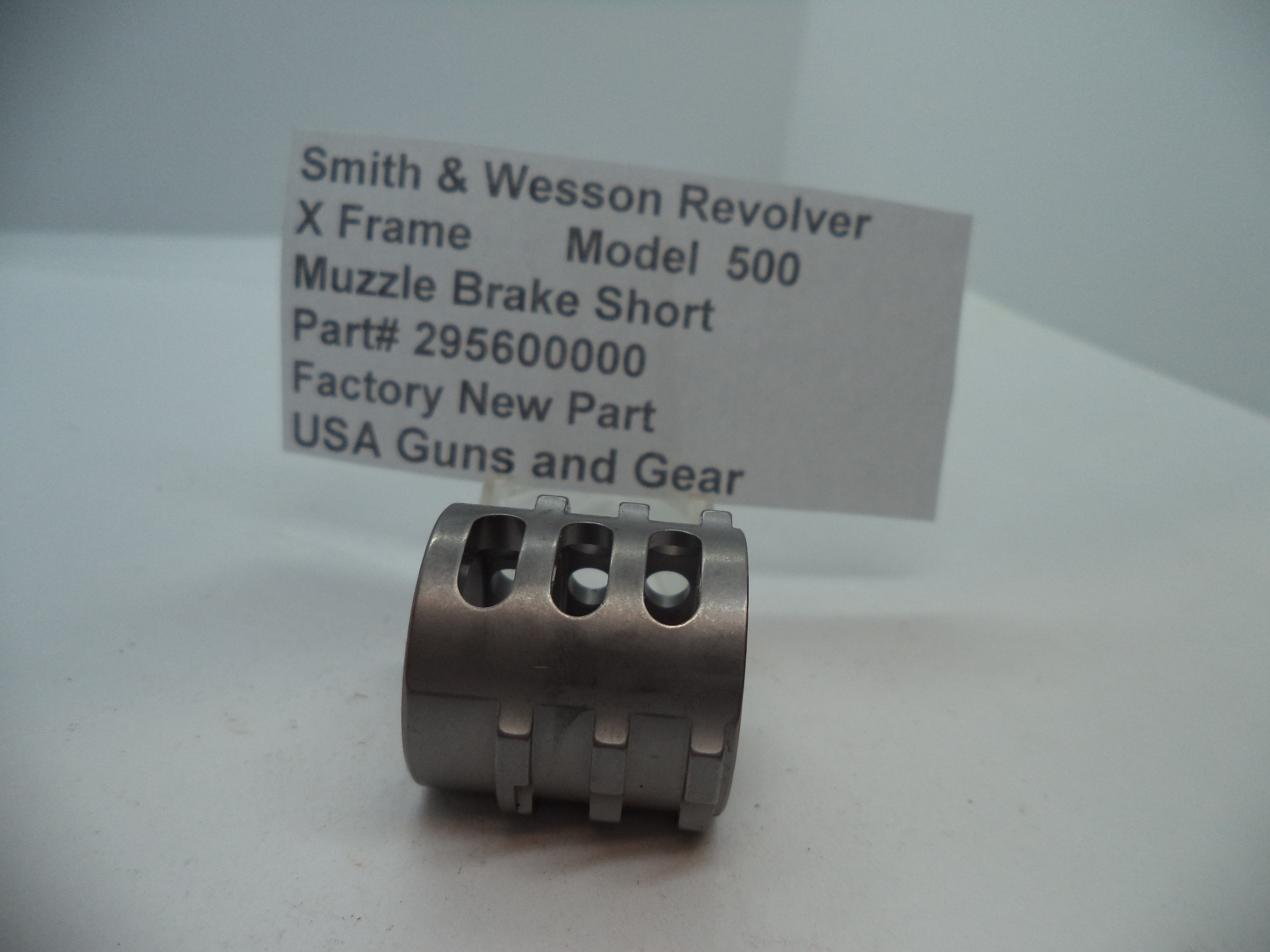 29560000 S&W X Model 500 Muzzle Brake, Short .500 S&W Magnum