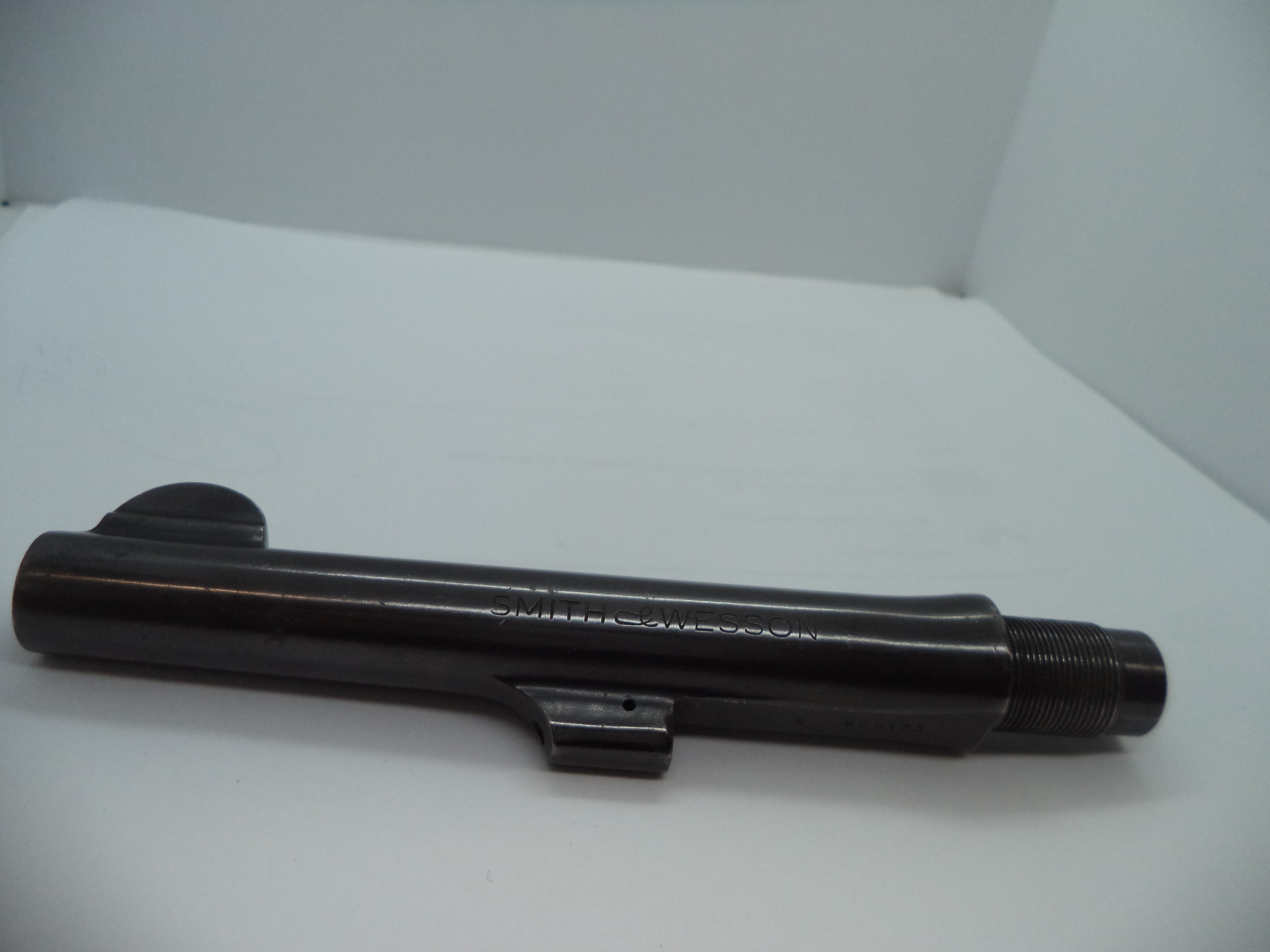 Pre1026B S&W K Pre Model 10 Military & Police Blue Steel Pinned 5" Barrel .38 Special