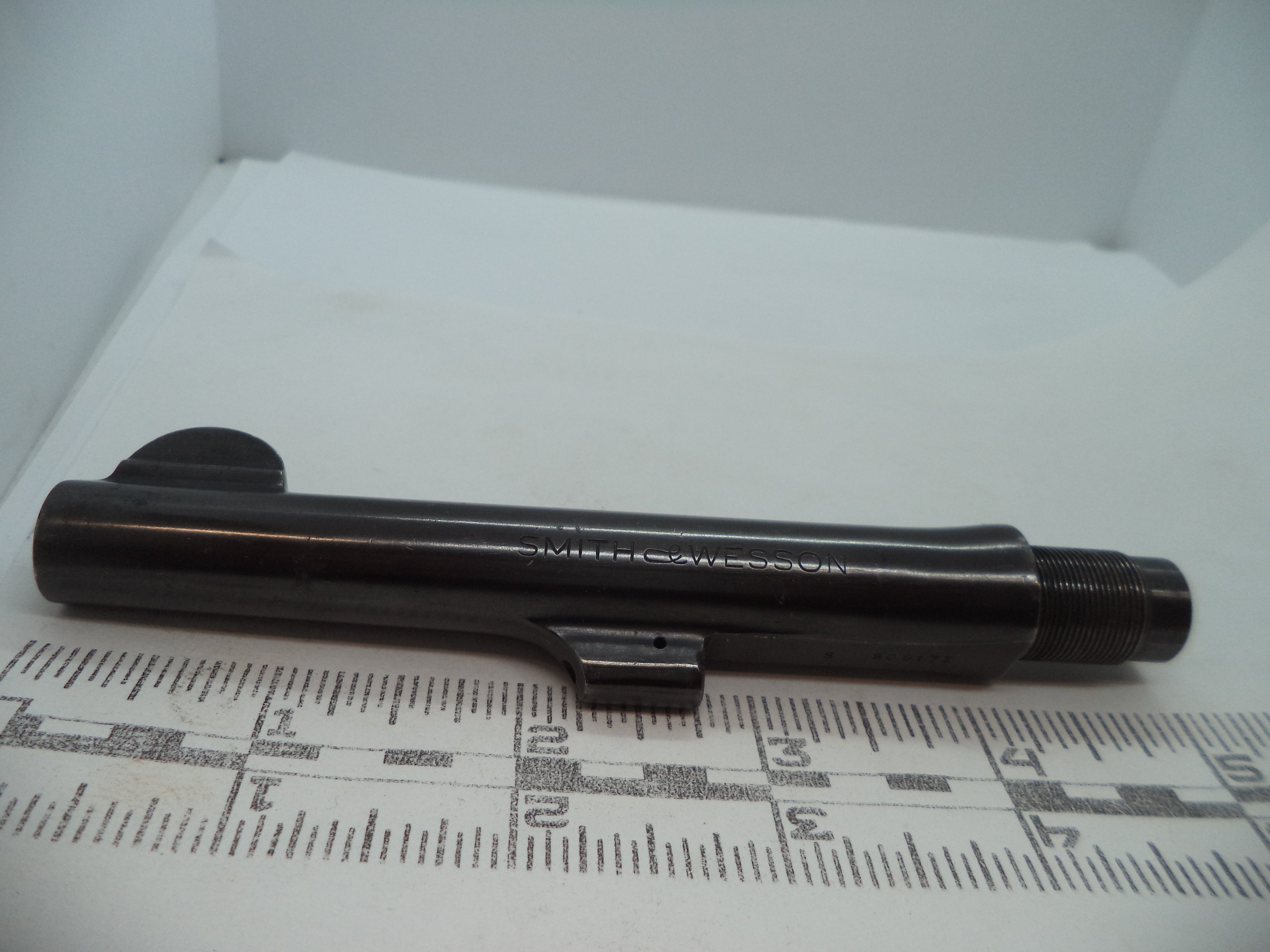 Pre1026B S&W K Pre Model 10 Military & Police Blue Steel Pinned 5" Barrel .38 Special