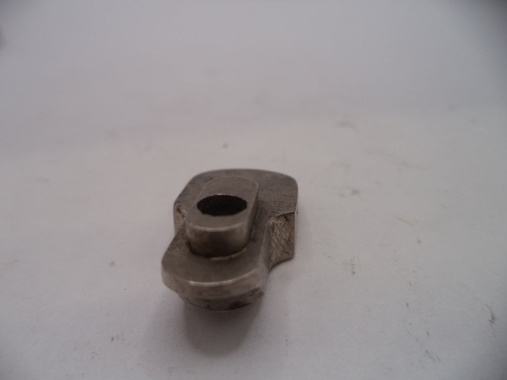 Metal mechanical component on a white background