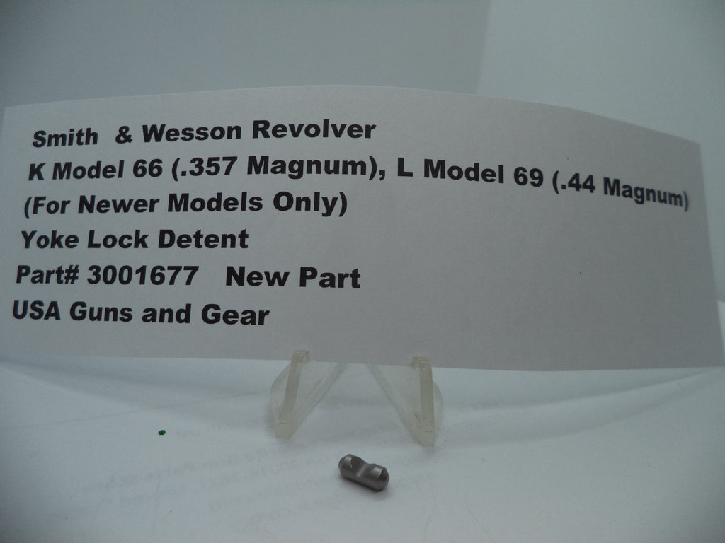 3001677 Smith & Wesson K Model 66, L Model 69 Yoke Lock Detent .44, .357 Magnum