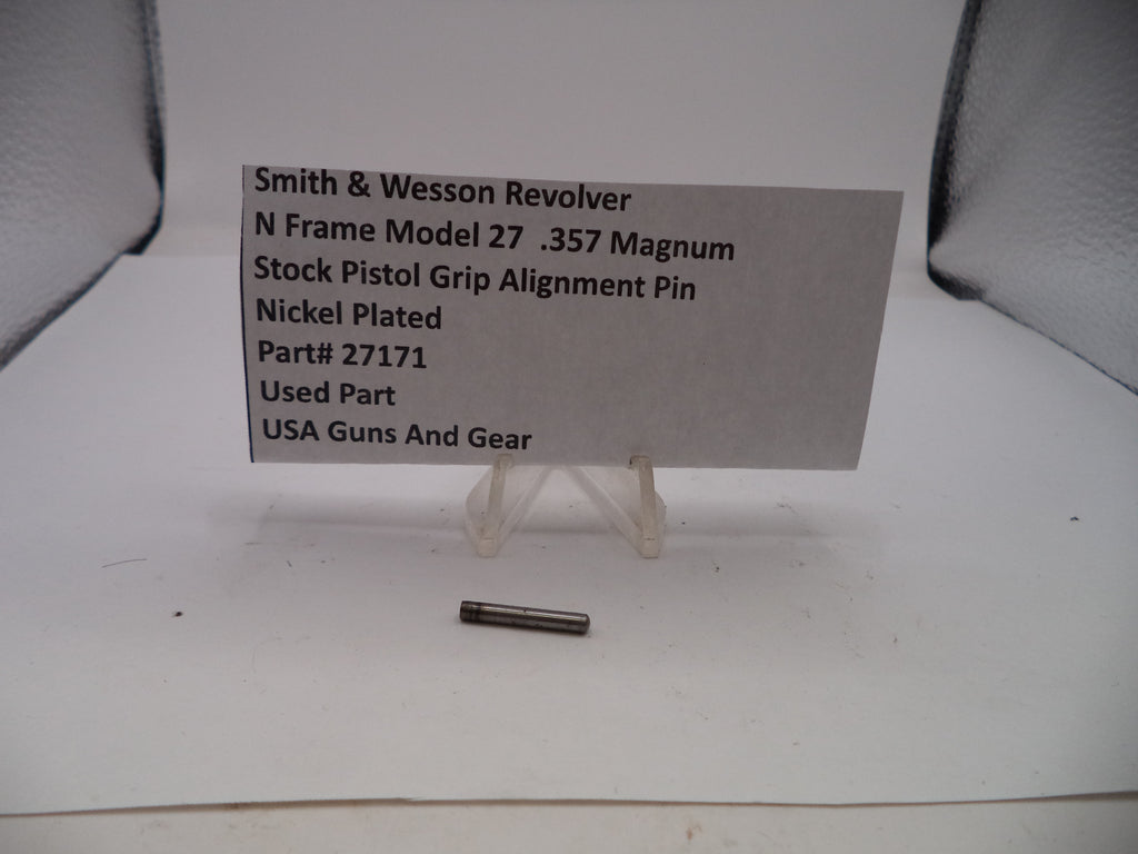 Smith & Wesson N Frame Model 27 Grip Alignment Pin, Part #27171