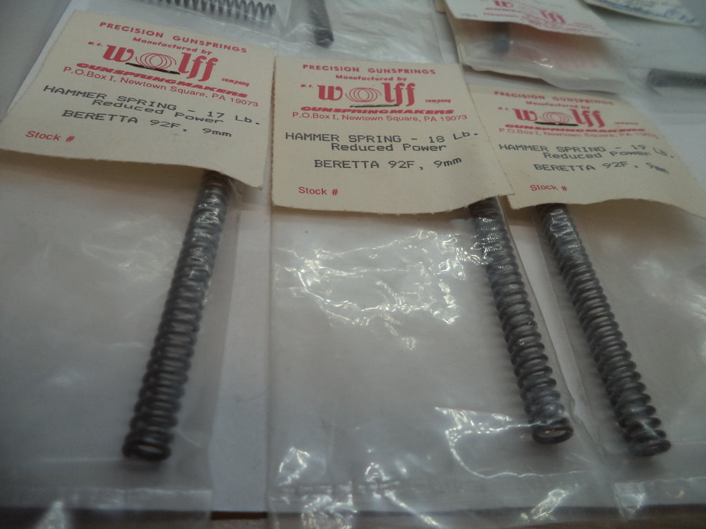 WOLFFGSSPEC1 Wolff Precision Gun Springs for Various Makes/Models in Description