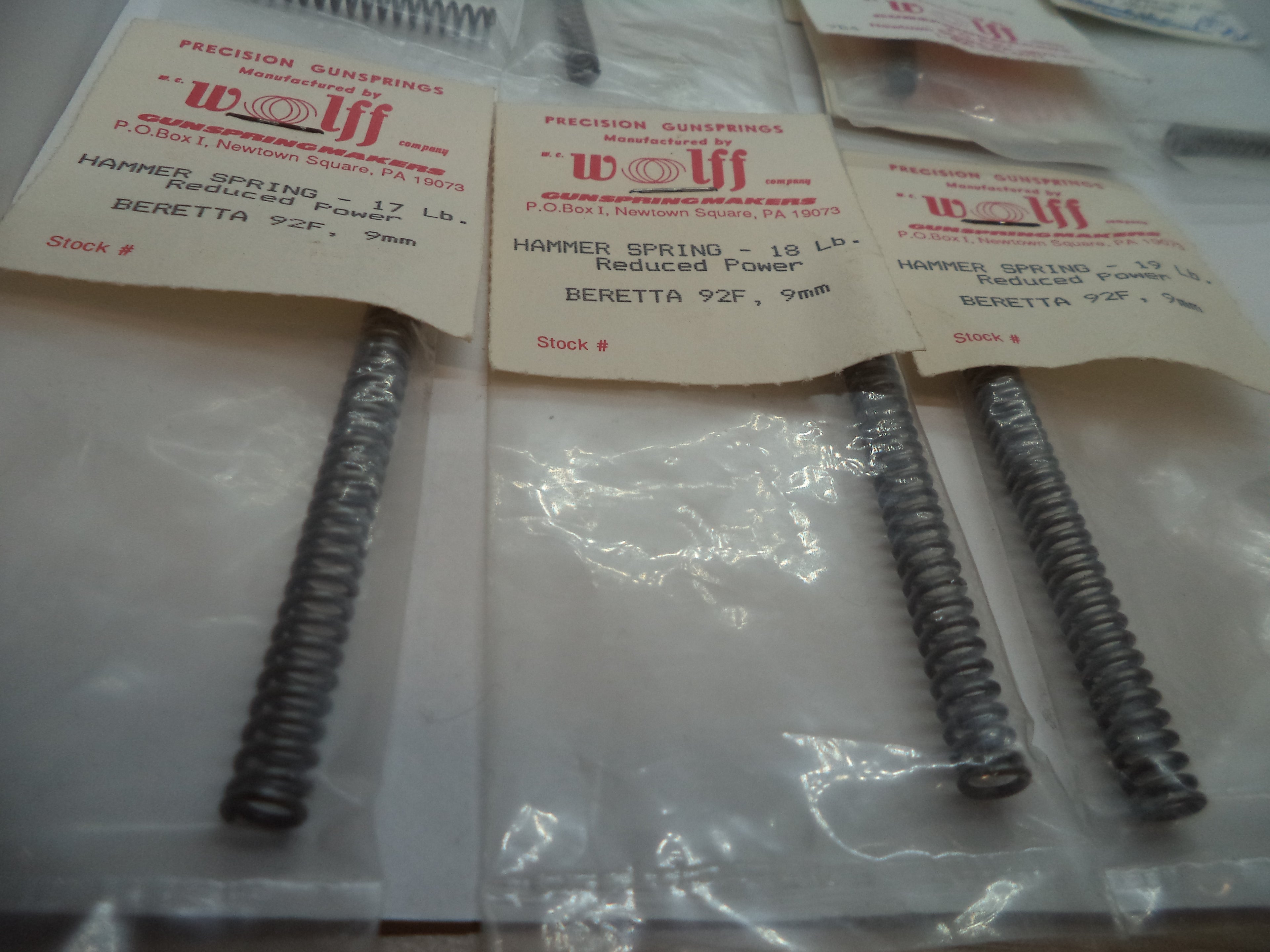 WOLFFGSSPEC1 Wolff Precision Gun Springs for Various Makes/Models in Description
