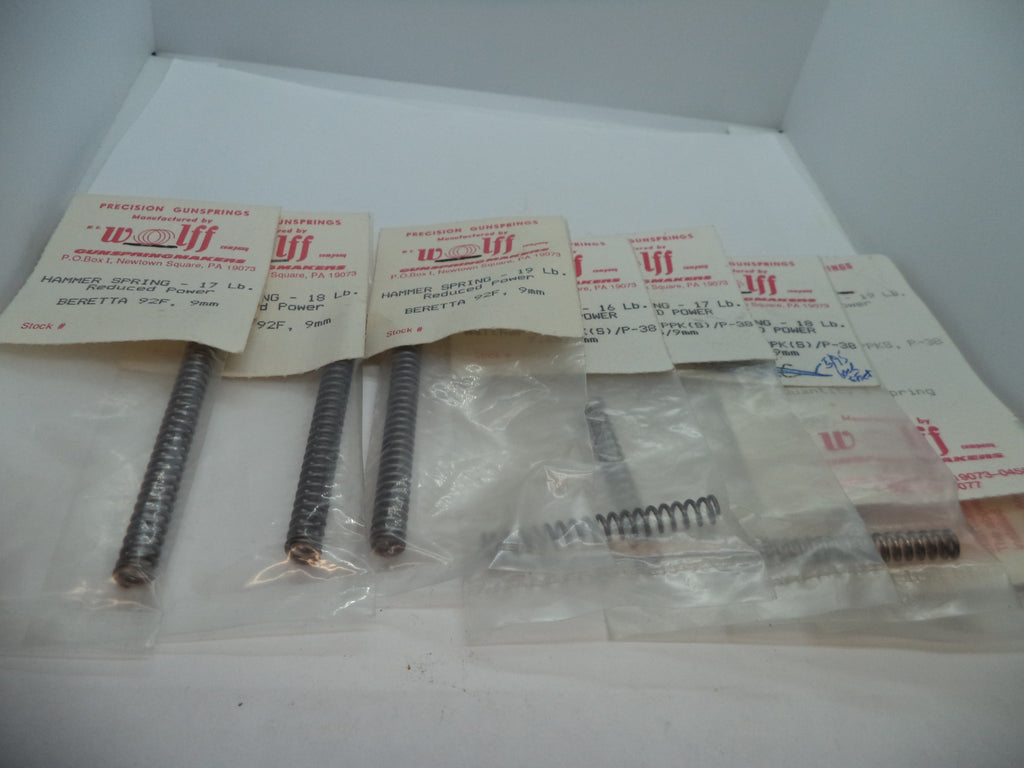 WOLFFGSSPEC1 Wolff Precision Gun Springs for Various Makes/Models in Description