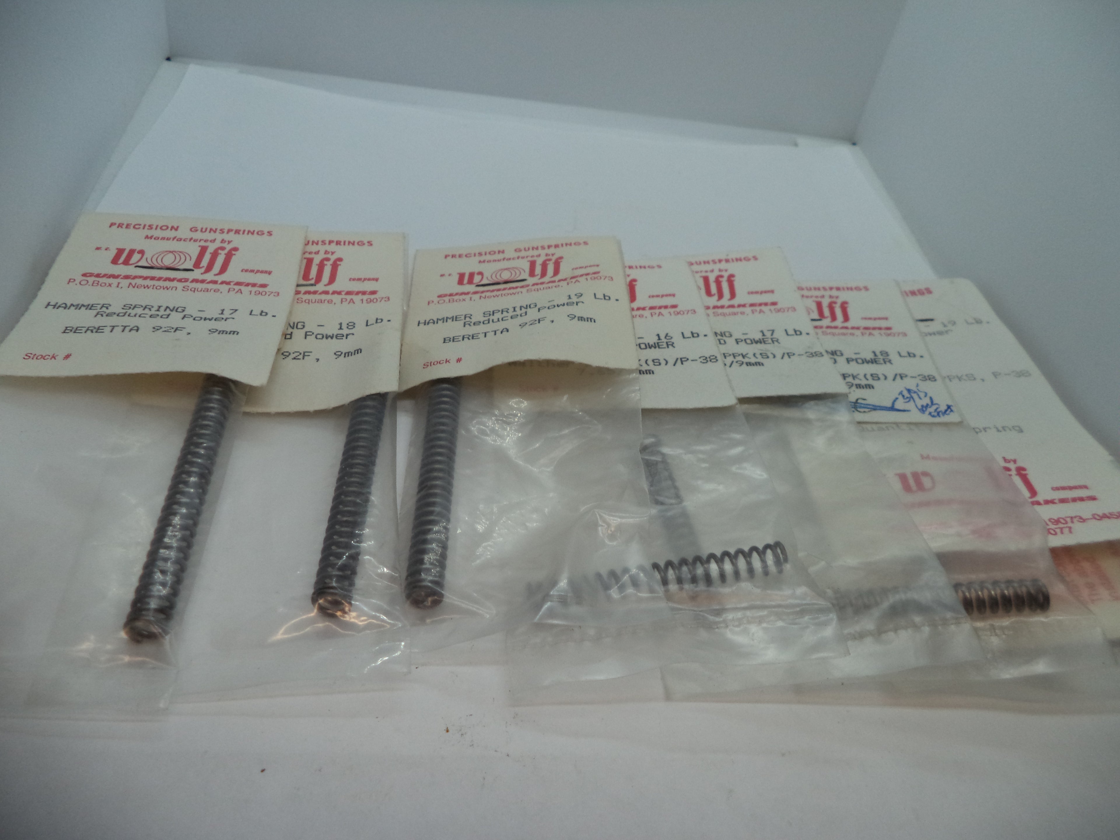 WOLFFGSSPEC1 Wolff Precision Gun Springs for Various Makes/Models in Description