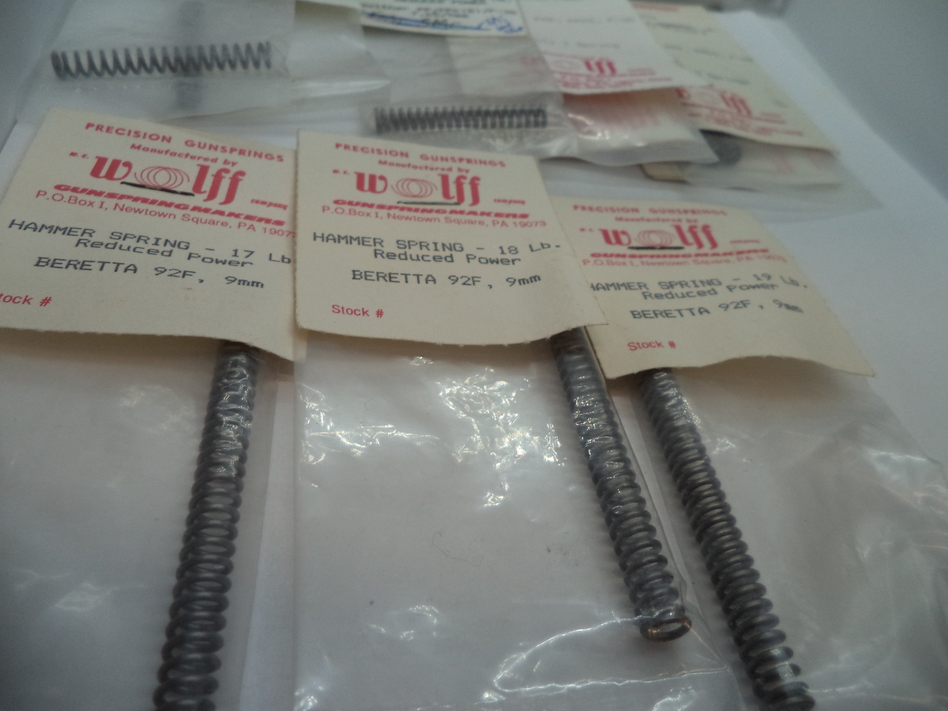 WOLFFGSSPEC1 Wolff Precision Gun Springs for Various Makes/Models in Description