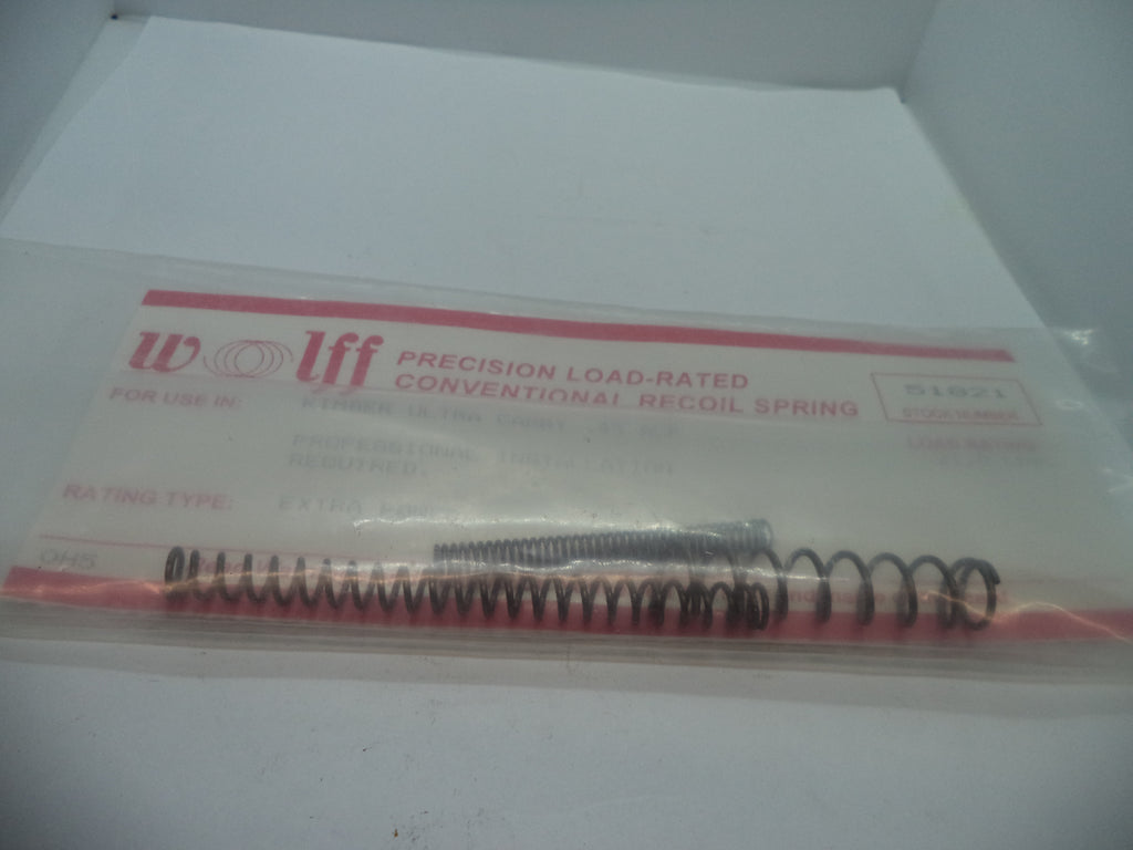 WOLFFGSSPEC1 Wolff Precision Gun Springs for Various Makes/Models in Description