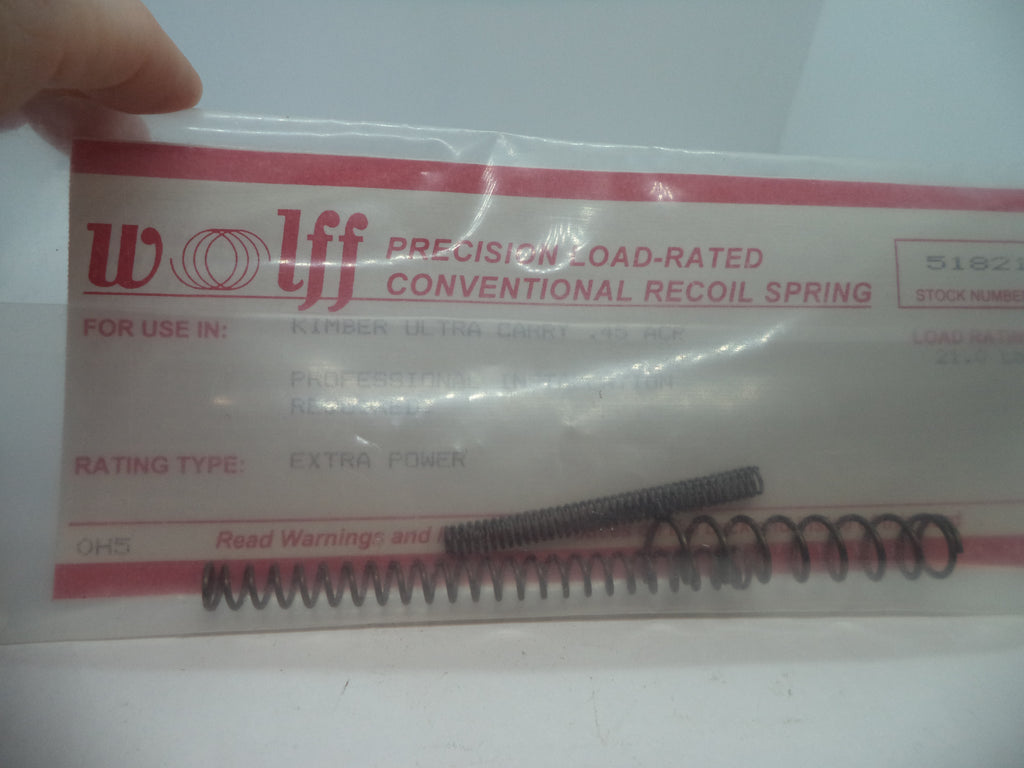 WOLFFGSSPEC1 Wolff Precision Gun Springs for Various Makes/Models in Description