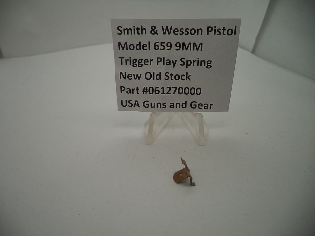 061270000 S & W Pistol Model 659 9MM Trigger Play Spring New Old Stock