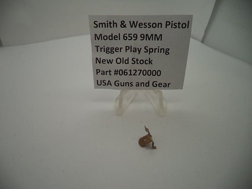 061270000 S & W Pistol Model 659 9MM Trigger Play Spring New Old Stock