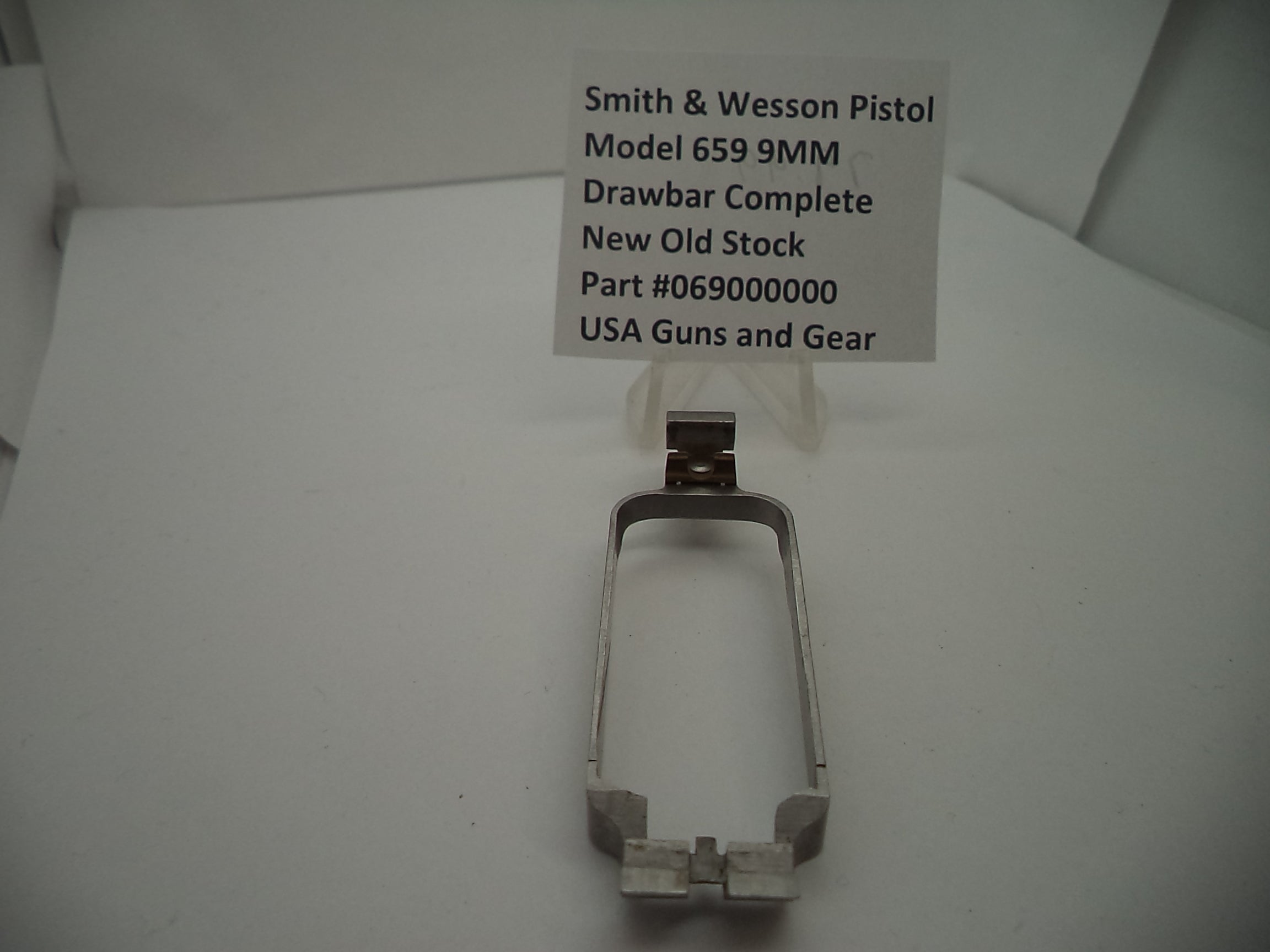 069000000 S&W Pistol Model 659 9MM Drawbar Complete New Old Stock