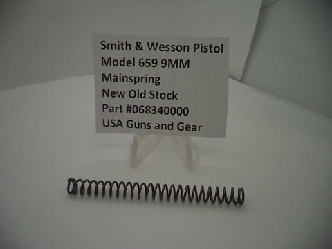 068340000 Smith & Wesson Pistol Model 659 9MM Mainspring New Old Stock
