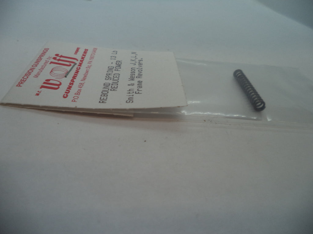 Wolff Smith & Wesson J K L N Frame Reduced Power Rebound Spring 13 LB 16662