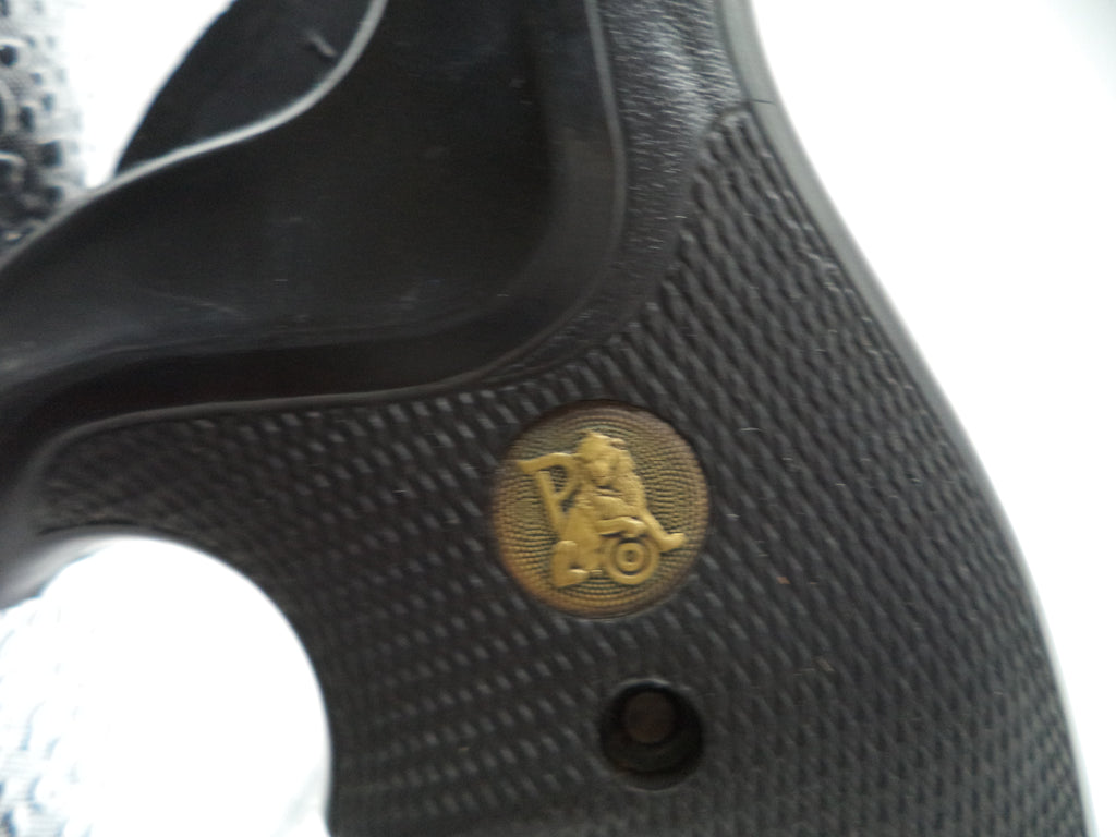 Smith & Wesson K & L Frame Revolver Pachmayr Gripper Round Butt Grips Used - GR8