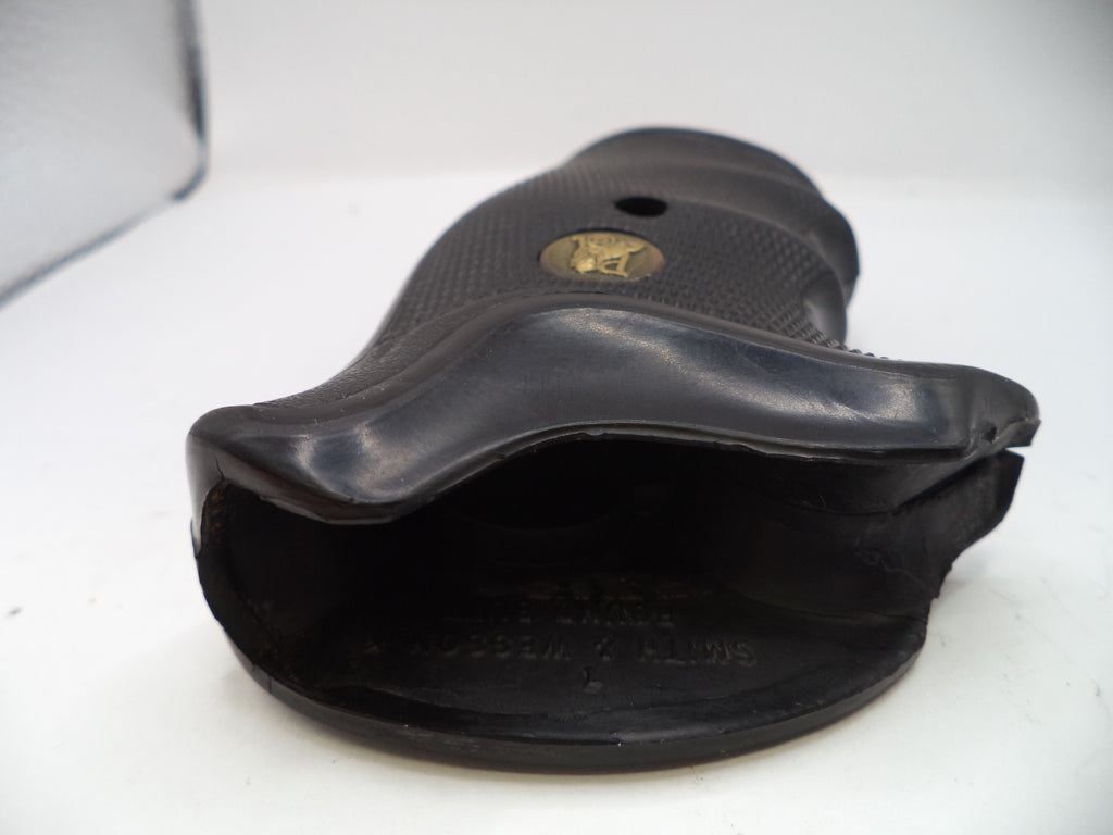 Smith & Wesson K & L Frame Revolver Pachmayr Gripper Round Butt Grips Used - GR8