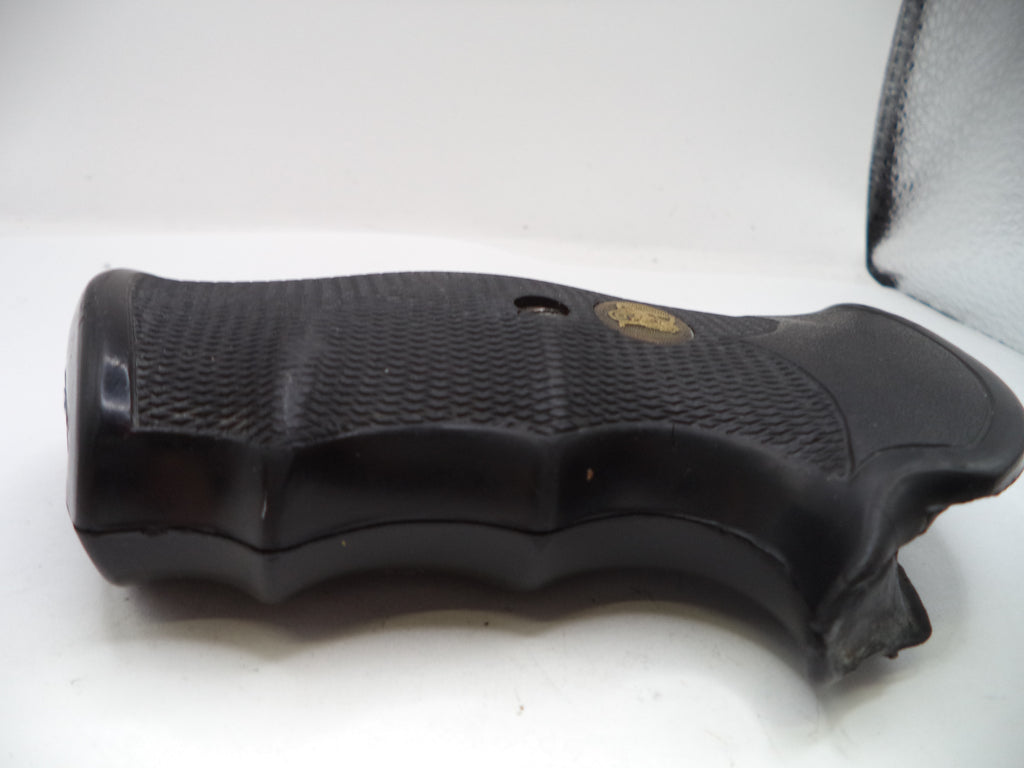 Smith & Wesson K & L Frame Revolver Pachmayr Gripper Round Butt Grips Used - GR8
