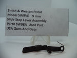 SW98A Smith & Wesson Pistol Model SW9VE 9 MM Slide Stop Lever Assembly Used
