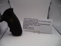 Smith & Wesson revolver with a card detailing model numbers on a white background