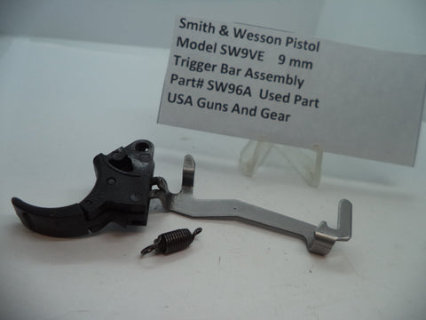 SW96A S & W Pistol Model SW9VE 9 MM Trigger Bar Assembly Used