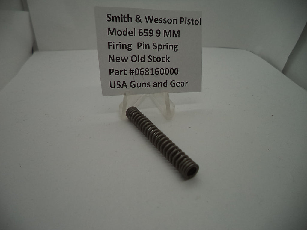 068160000 Smith & Wesson Firing Pin Spring Model 659 9 MM New Old Stock