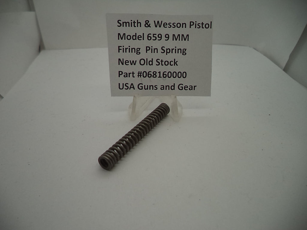 068160000 Smith & Wesson Firing Pin Spring Model 659 9 MM New Old Stock