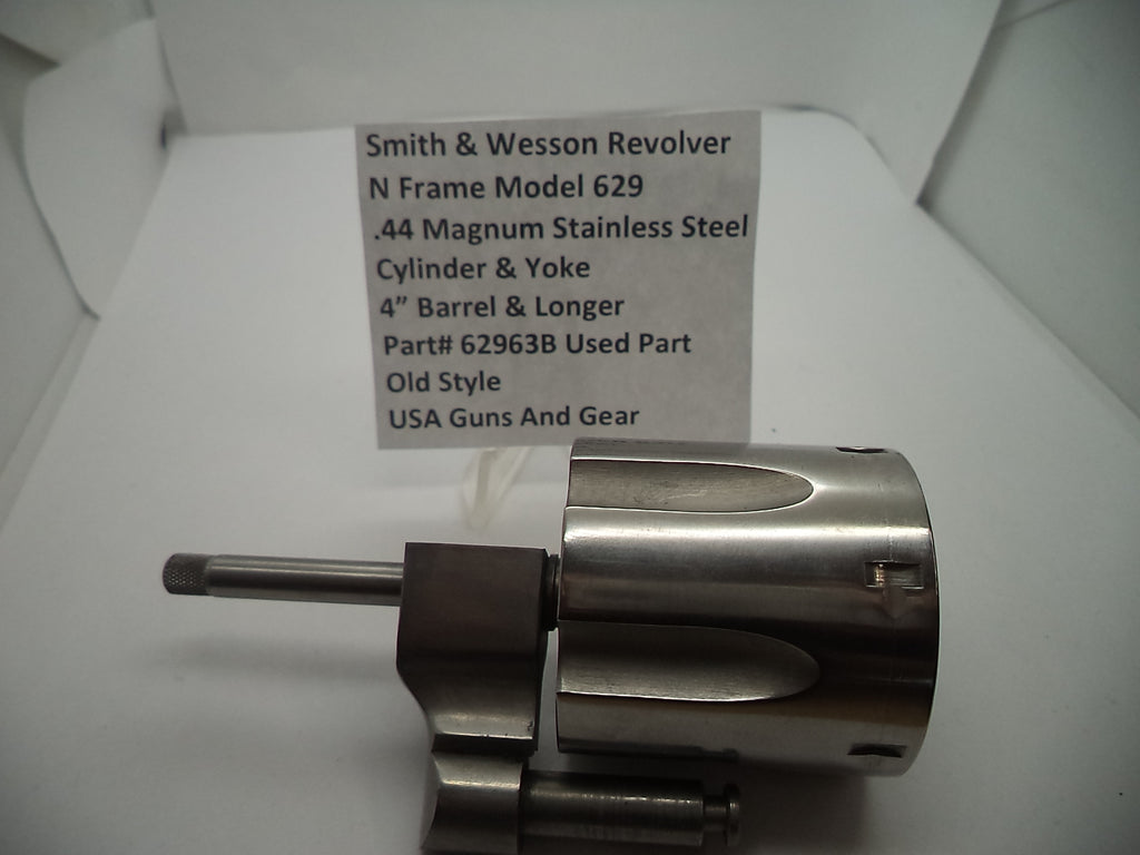 62963B S & W N Frame Model 629  Cylinder & Yoke (For 4" Barrel or Longer)