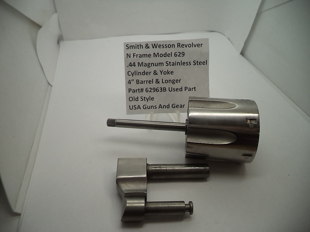 62963B S & W N Frame Model 629  Cylinder & Yoke (For 4" Barrel or Longer)