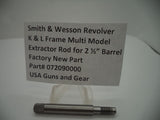 072090000 Smith & Wesson K & L Frame Multi Model Extractor Rod 2 1/2" Barrel New