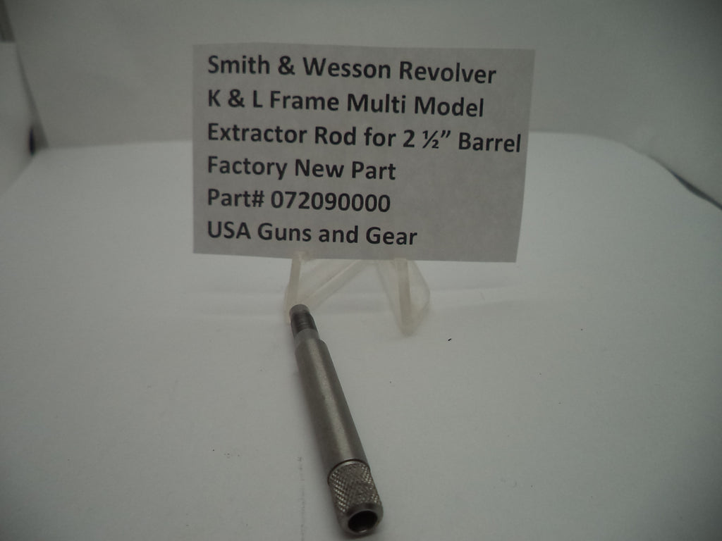 S&W Extractor Rod 2.5" Barrel - L Frame 66/242/296/386/396/681/686 - 072090000