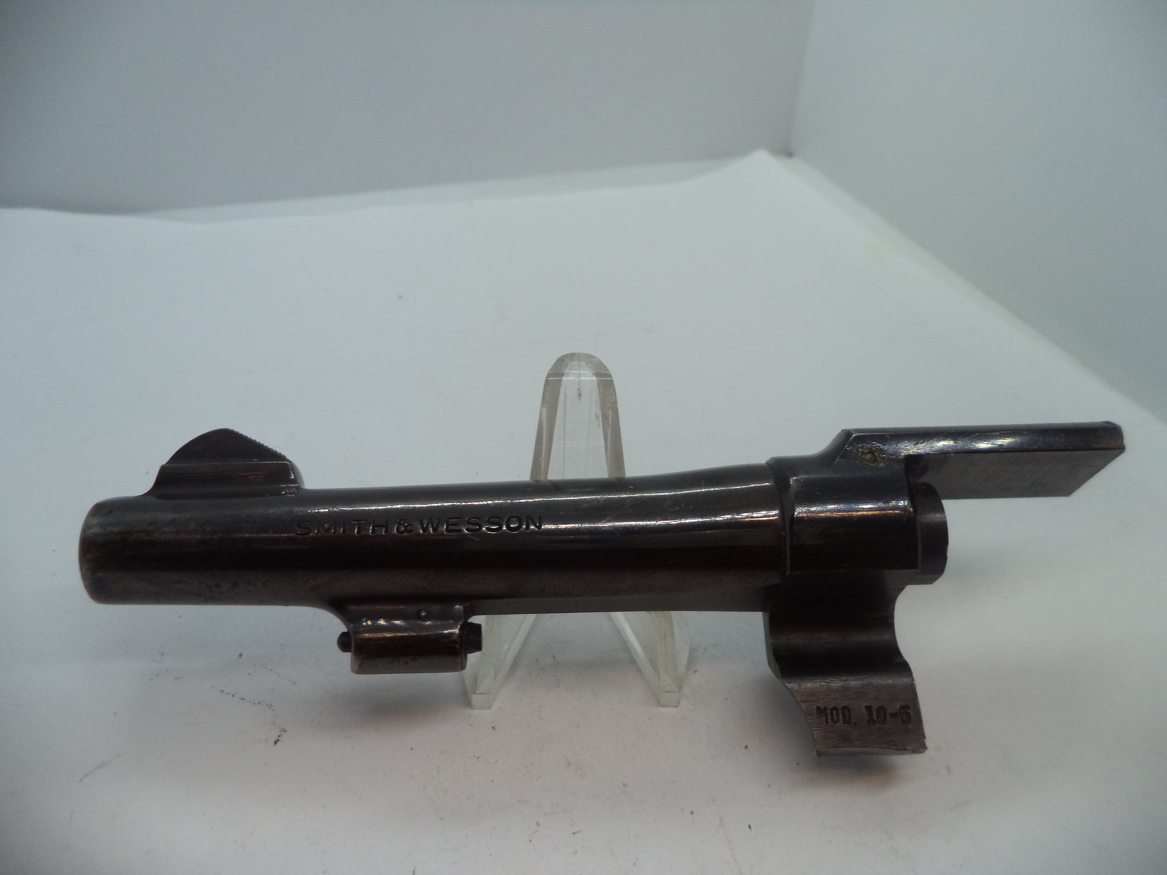 1021B Smith & Wesson K Model 10  Pinned 4" Barrel Blue Steel  .38 Special