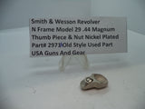 2971A S&W N Model 29 Thumb Piece & Nut Nickel Plated .44 Mag Used