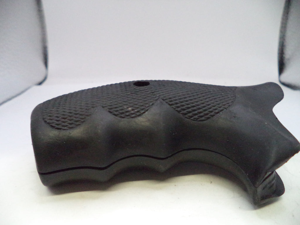 Smith & Wesson K & L Frame Uncle Mike's Round Butt Black Rubber Grips GR19