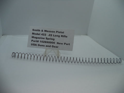 102690000 Smith & Wesson Pistol Model 422 Magazine Spring  .22 Long Rifle  New Part