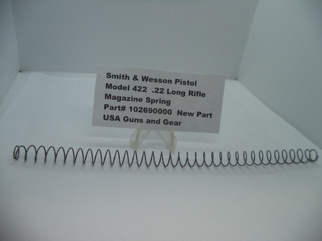 102690000 Smith & Wesson Pistol Model 422 Magazine Spring  .22 Long Rifle  New Part