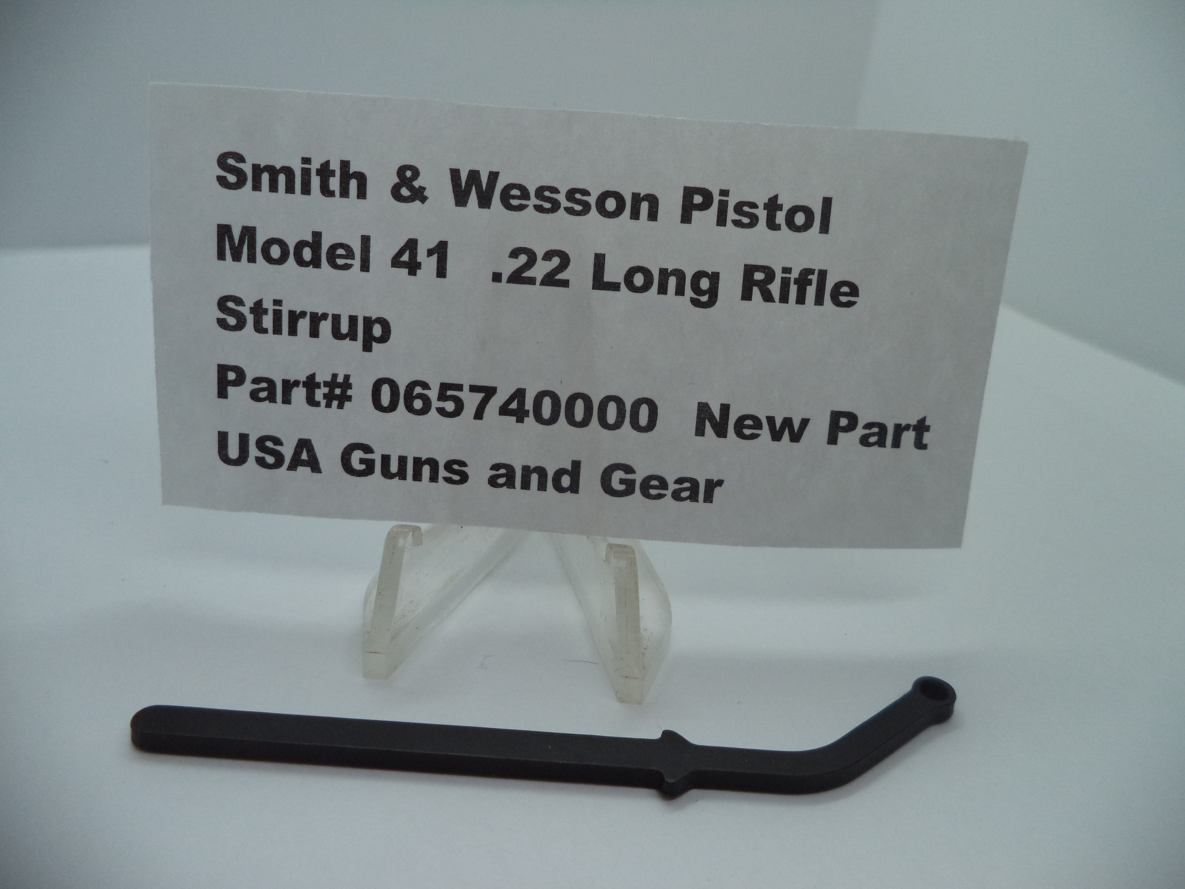 Smith & Wesson Model 41 Stirrup .22 LR 065740000