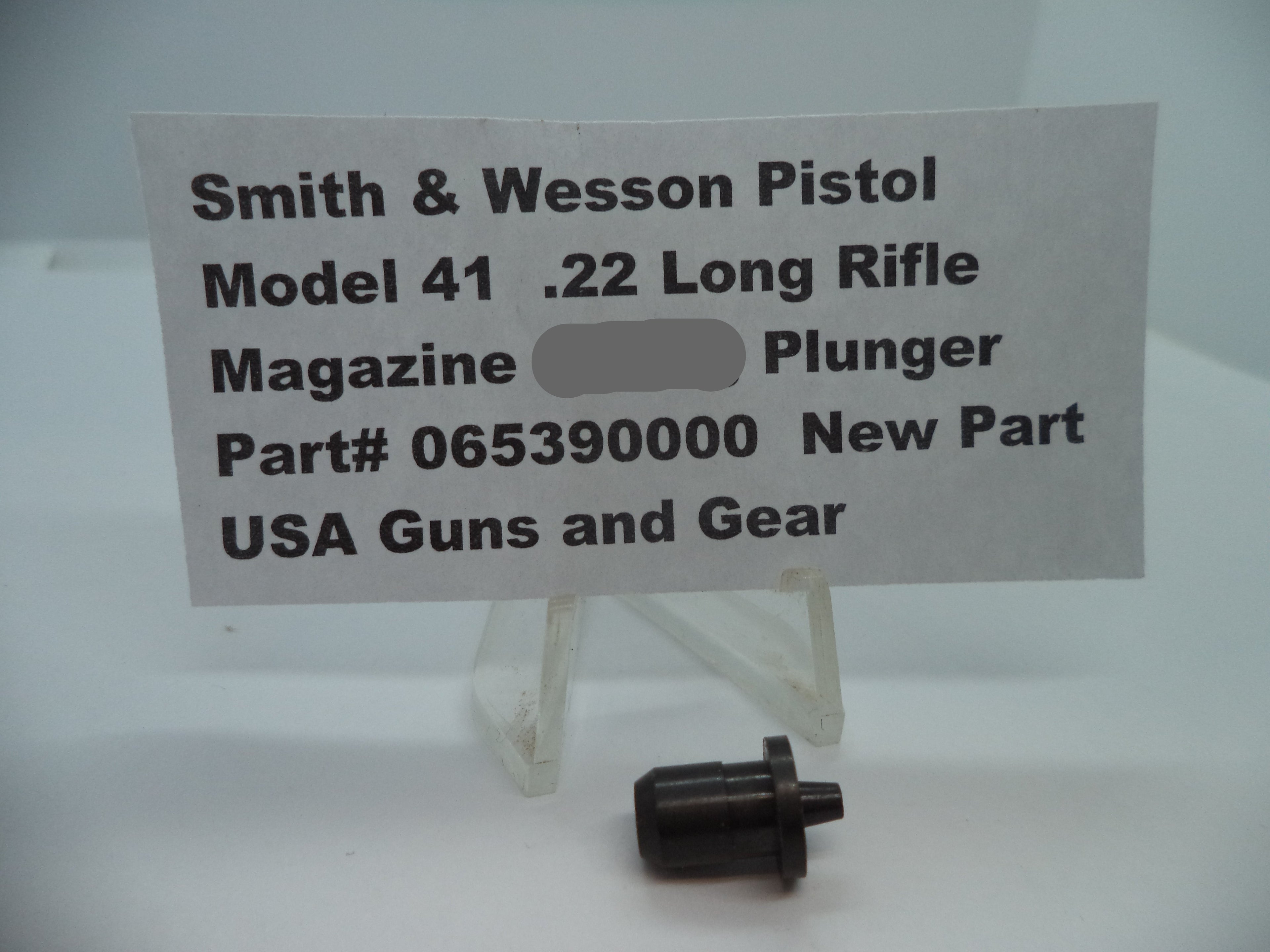 S&W Pistol Model 41 Magazine Plunger .22 Long Rifle 065390000