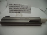 079690000 S & W K Frame Model 617 Barrel 6" Non-Pinned .22 Long Rifle