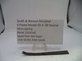 Smith & Wesson revolver main spring part with descriptive card on a white background