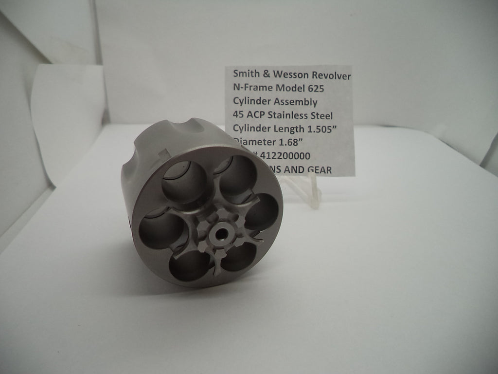 S&W N-Frame Model 625 Revolver Cylinder .45 ACP 412200000